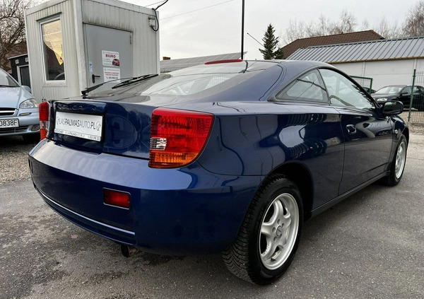 Toyota Celica cena 22500 przebieg: 237000, rok produkcji 2001 z Wąchock małe 466